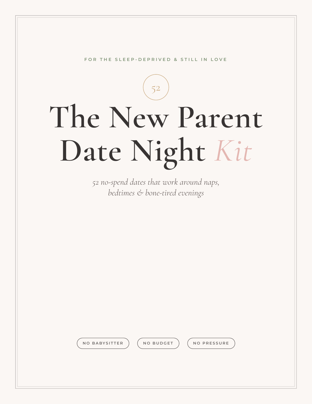 Cover of the New Parent Date Night Kit